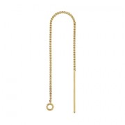 Gold filled Venitienne Earthread 80mm x2|raw }}