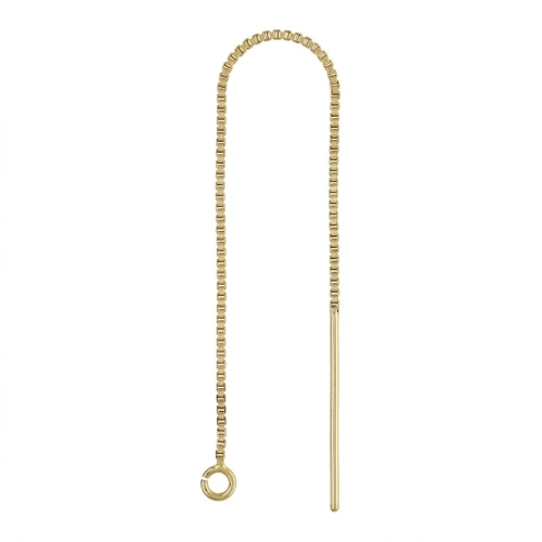 Gold filled Venitienne Earthread 80mm x2
