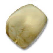 Irregular rectangle 34x30mm Chalk Olive|raw }}