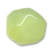 Faceted round beads 20mm Light Olivine