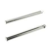 Terminator for Magnetic interchangeable clasp Hiilos 40 mm - Silver Tone x1|raw }}