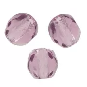 Facets 3 mm Dark Amethyst x50