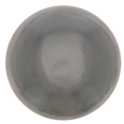 Round cabochon 15mm Hematite