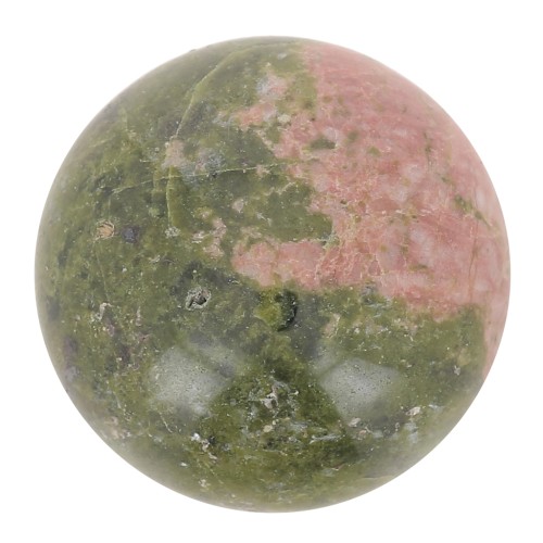 Round cabochon 15mm Unakite