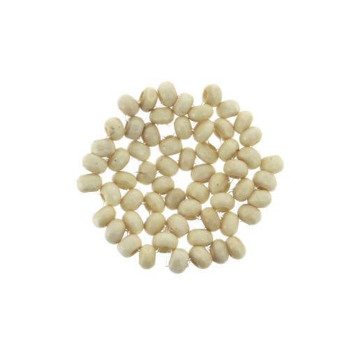 Spacer/pendant in wooden beads 35 mm for DIY jewelry creation - Disc x1