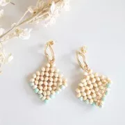 Spacer/pendant in wooden beads 30 mm for DIY jewelry creation - Disc x1