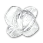 Rose 20mm Chalk Crystal x1|raw }}