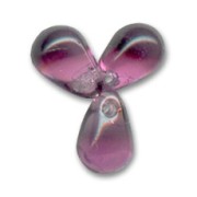 Mini-Drops 4x6mm Medium Amethyst x50|raw }}