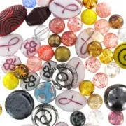 Pressed beads assortment x50g