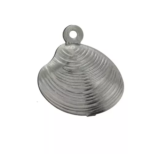 Sainless Steel charms 14x13 mm for DIY jewelry creation - Seashell x10
