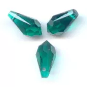 Drops PureCrystal 6000 Emerald 11x5.5mm x8