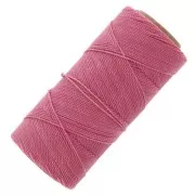 Linhasita waxed thread spool for micro macramé 0.5 mm - Candy Pink (629) x335m