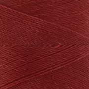 Linhasita waxed thread spool for micro macramé 0.5 mm - Cadmium Red (677) x335m