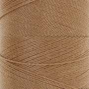 Linhasita waxed thread spool for micro macramé 0.5 mm - Earth Brown (666) x335m