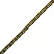 Synthetic Mini-Hematites faceted rondelle 2 mm Golden x40 cm
