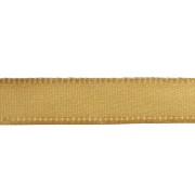 Satin ribbon 10 mm Ochre x 20 m