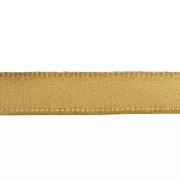 Satin ribbon 10 mm Ochre x 20 m