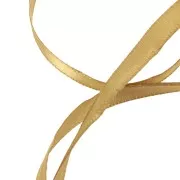 Satin ribbon 10 mm Ochre x 20 m