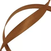 Satin ribbon 10 mm Caramel x 20 m