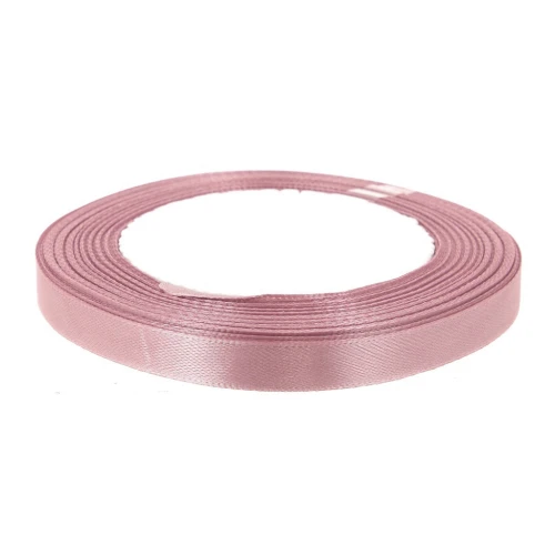 Satin ribbon 10 mm Antique Pink x 20 m