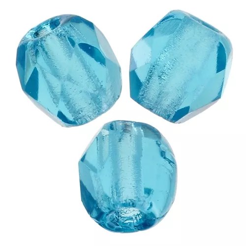 Fire Polished faceted round beads 3mm Dark Teal x50