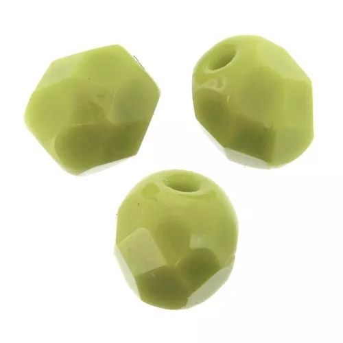 Veneers 4 mm Opaque Olivine x50