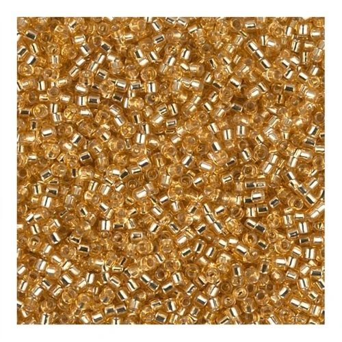 Miyuki Delica 15/0 DBS0042 - Gold Silver Lined
