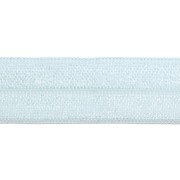 Elastic satin ribbon shiny effect 15 mm - Sky Blue x 1m|raw }}