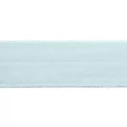 Elastic satin ribbon shiny effect 15 mm - Sky Blue x 1m