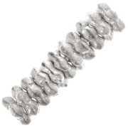 Flower-shaped spacers Forget-me-not 5mm Labrador x50