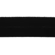 Elastic ribbon 15 mm - Black x 1m