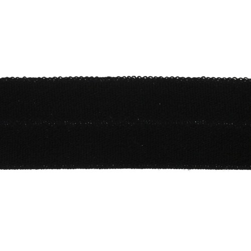 Elastic ribbon 15 mm - Black x 1m