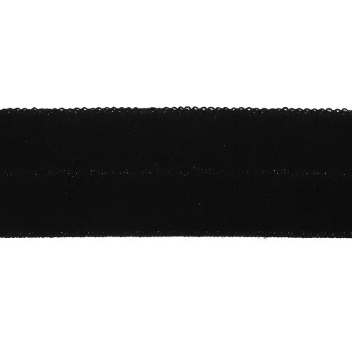 Elastic ribbon 15 mm - Black x 1m