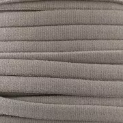 Cordon spaghetti élastique uni 5 mm  - Grey x 1 m