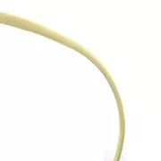 Cordon spaghetti élastique  - Vanilla x 1 m