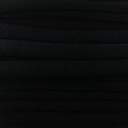 Cordon spaghetti élastique - Black x 1 m