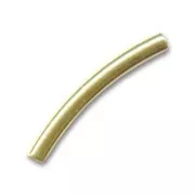 Tubes 25x3mm fine Gold plated x10