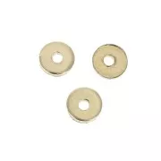 Gold-Filled Flat Washers Heishi style 4 mm x6