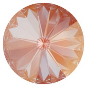 PureCrystal 1122 Rivoli Round Stone 14 mm Crystal Orange Glow DeLite x1