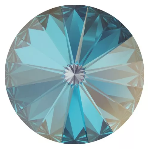 PureCrystal 1122 Rivoli Round Stone 14 mm Crystal Royal Blue DeLite x1