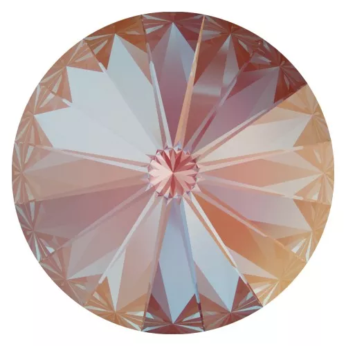 PureCrystal 1122 Rivoli Round Stone 14 mm Crystal Royal Red DeLite x1