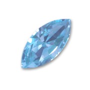 PureCrystal Navette 15x7mm Aquamarine|raw }}