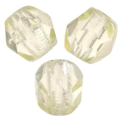 Fire Polished faceted round beads 3mm Jonquil  x50