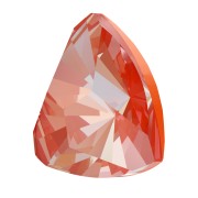 PureCrystal Triangular cabochon 4799 9 mm Crystal Orange Glow Delite x 1