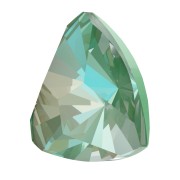 PureCrystal Triangular cabochon 4799 9 mm Crystal Silky Sage Delite x 1