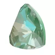 PureCrystal Triangular cabochon 4799 9 mm Crystal Silky Sage Delite x 1