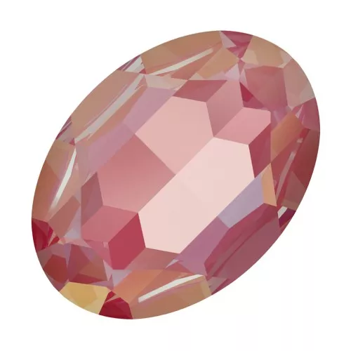 PureCrystal 4127 Oval Fancy Stone 30x22 mm Crystal Lotus Pink DeLite x1