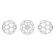 Round beads PureCrystal 5000 4 mm - Amethyst Shimmer x20