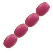 PureCrystal 5824 Pearls - grain of rice-shape - 4 mm Mulberry Pink Pearl x20|raw }}