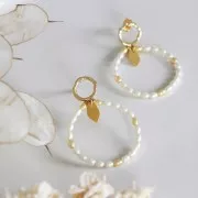 PureCrystal 5824 Pearls - grain of rice-shape - 4 mm White Pearl x20